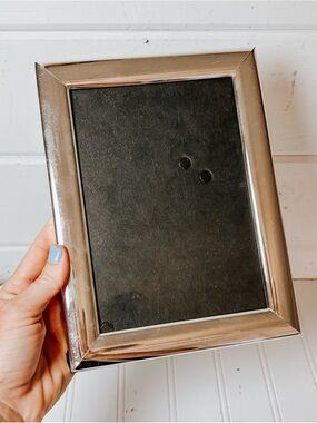 Vintage Silver Sheffield Home Picture Frame | 5” x 7”